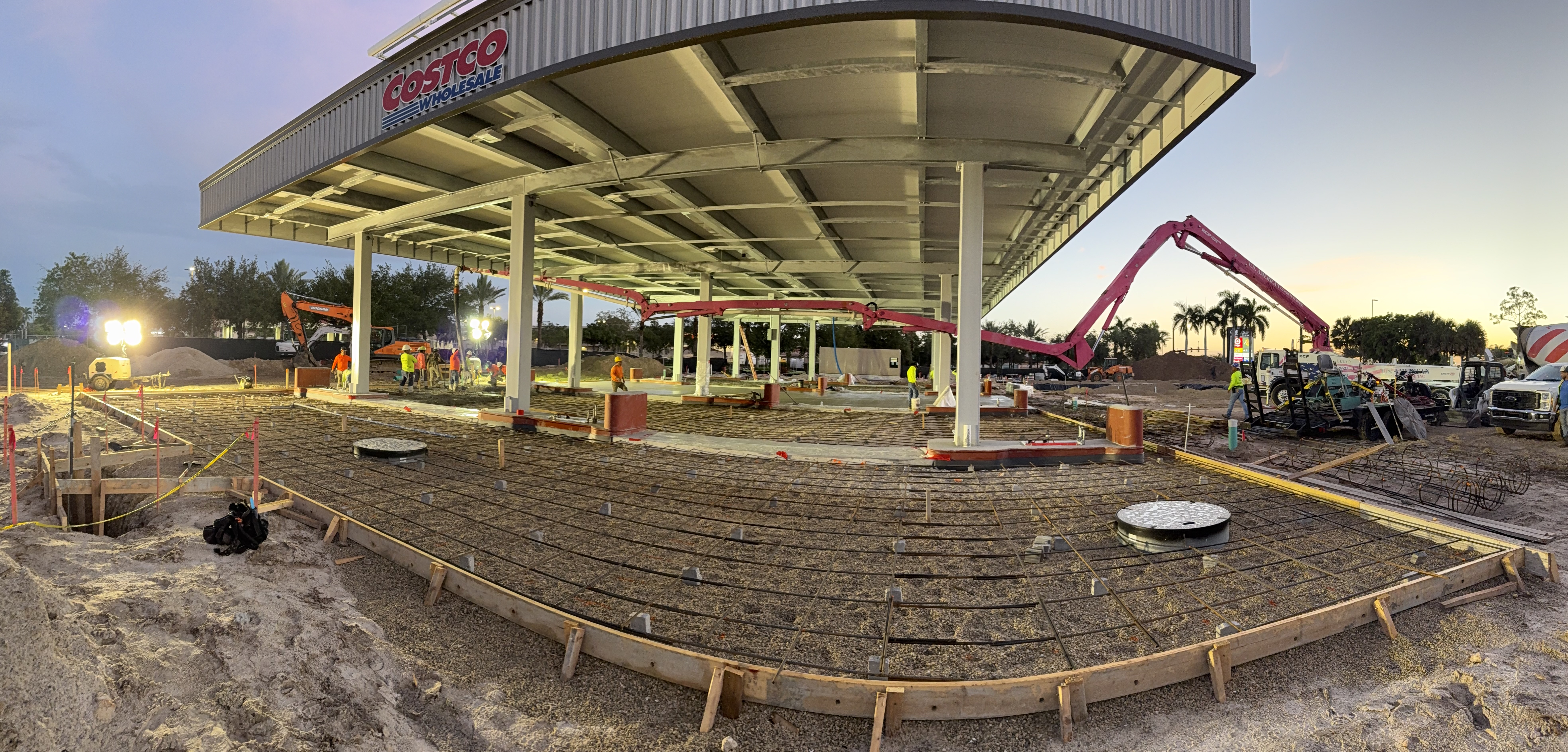 Concrete slab on grade project in Central Florida by All Around Concrete
